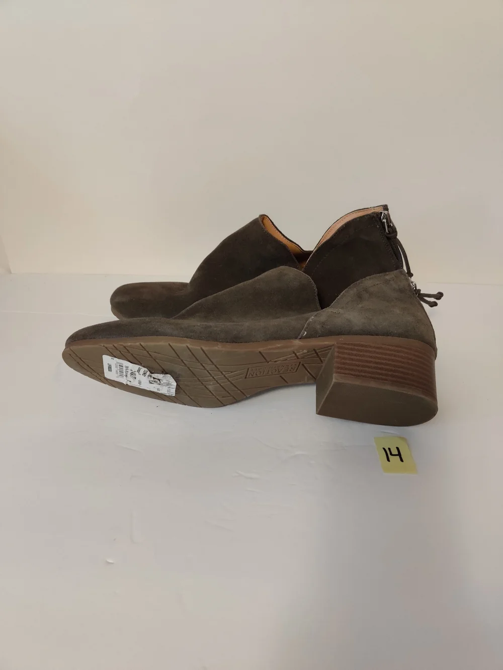 Reaction Kenneth Cole Suede Ankle Booties in Gray 12